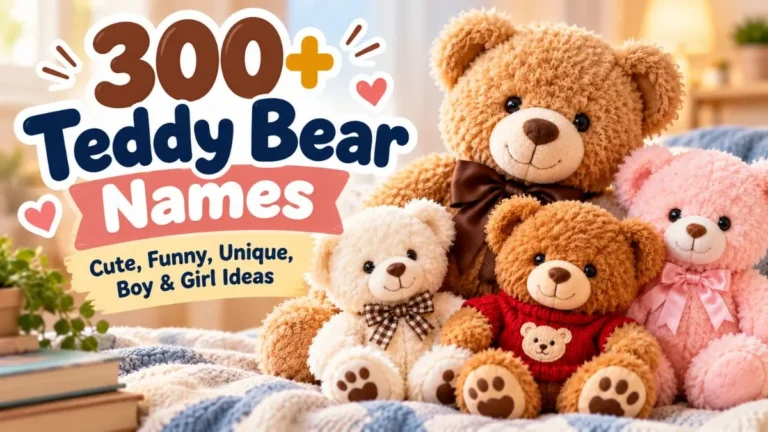 Teddy Bear Names - Cute, Funny, Unique, Boy & Girl Ideas