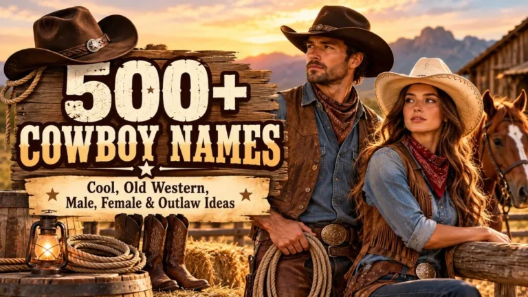 Cowboy Names