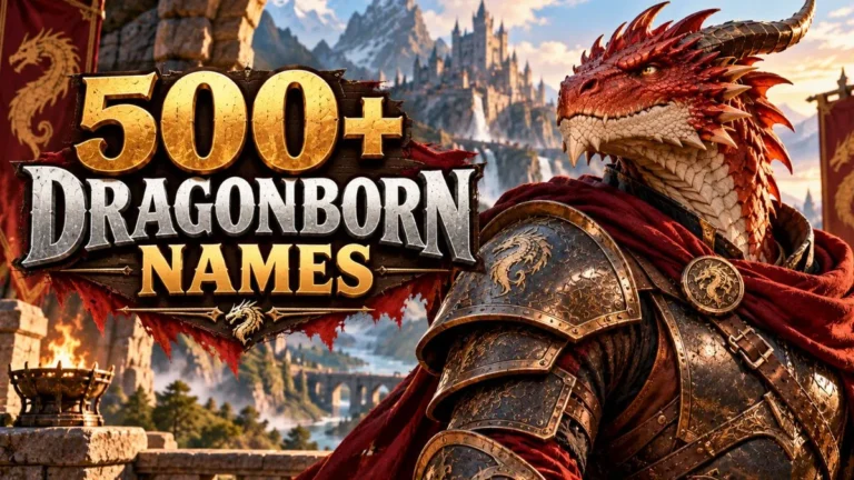 Dragonborn Names for D&D - Male, Female, Clan & Draconic Ideas