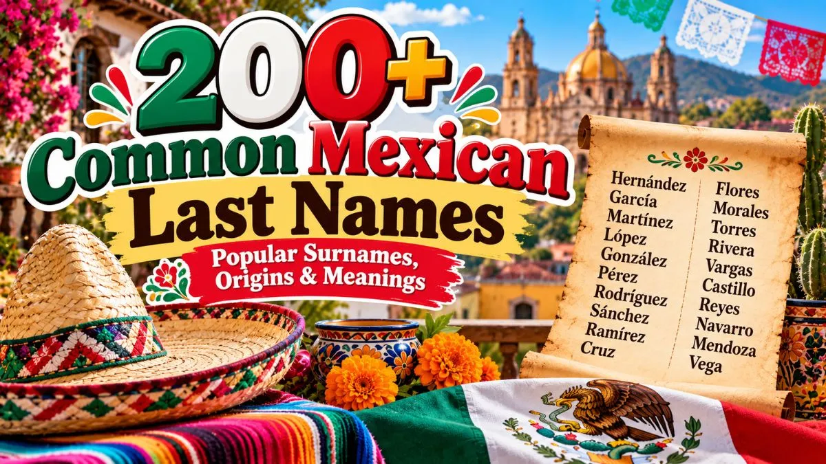Common Mexican Last Names - Popular Surnames, Origins & Meanings