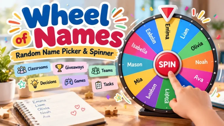 Wheel of Names – Free Random Name Picker & Spinner